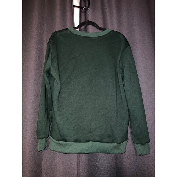 Ugly Christmas Sweater Xmas Sweatshirt Crewneck Size Medium - Picture 3 of 3